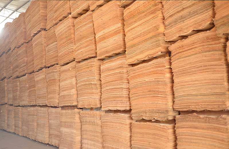 現場證明，怪獸木業建筑模板排板流水線